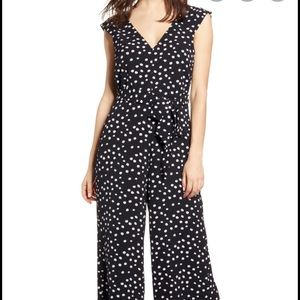 Leith Nordstrom polka dot jumpsuit